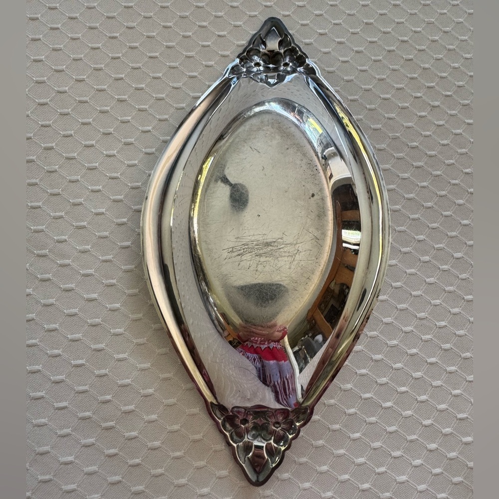 Vintage Roger Silver Trinket Dish - Picture 4 of 10